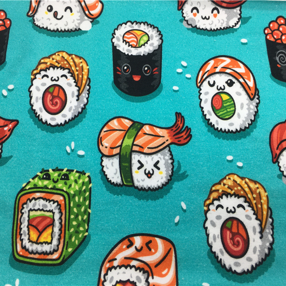 Low MOQ Supplier to Europe Digital Printing 95% Cotton 5% Lycra Fabric Trendy upholstery Cut Pieces Of Ladies Fabric By The Yard