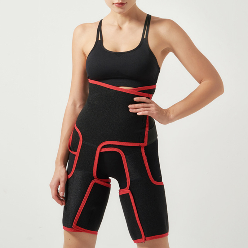 Neoprene Slim Thigh Trimmer Leg Shapers Slimming Belt Waist Trainer Sweat Shapewear Fat Burning Compress Belt For Wholesale
