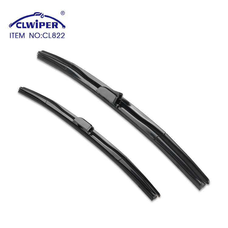 CLWIPER OEM Заводская оптовая продажа бескаркасных мягких плоских универсальных гибридных передних ветровых дворников нового стиля