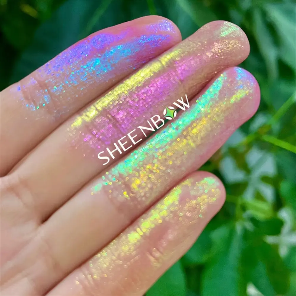 Rainbow Aurora Chameleon Pigment Candy Eyeshadow Powder Loose Glitter Makeup