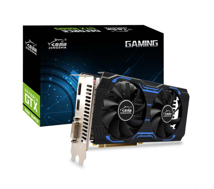 Joege GTX1660 супер видеокарты GTX 1660 S GPU 6G игровая видеокарта с 6 ГБ GDDR5 192-бит интерфейс памяти GTX 1660 S