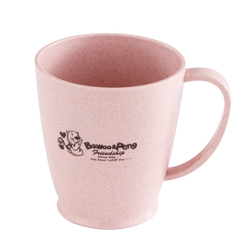 Hot sale custom logo plastic food grade reusable cup coffee mug