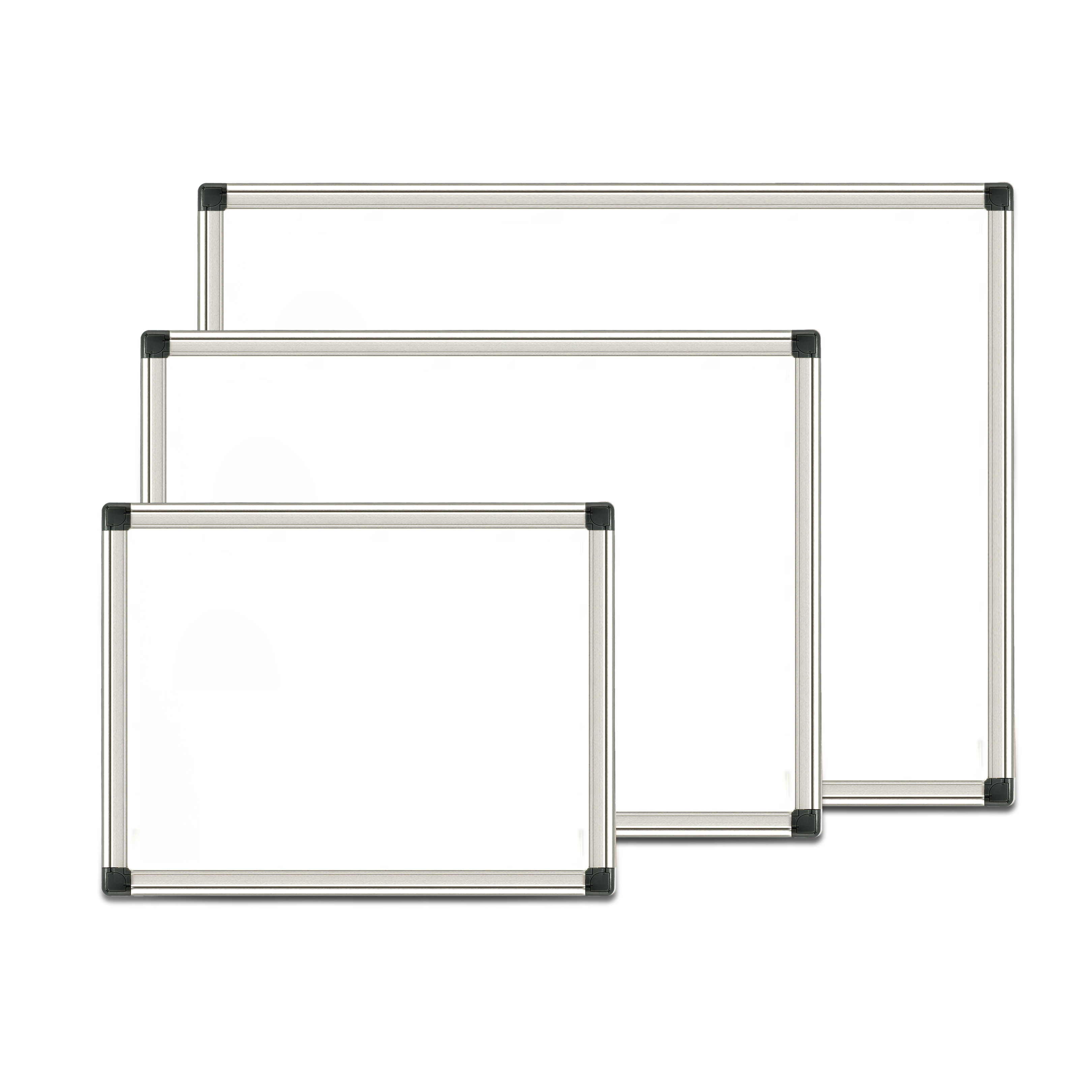 Office School Aluminium Frame Magnetic Dry Erase Wall Mounted White Board For Teaching Meeting Presentation