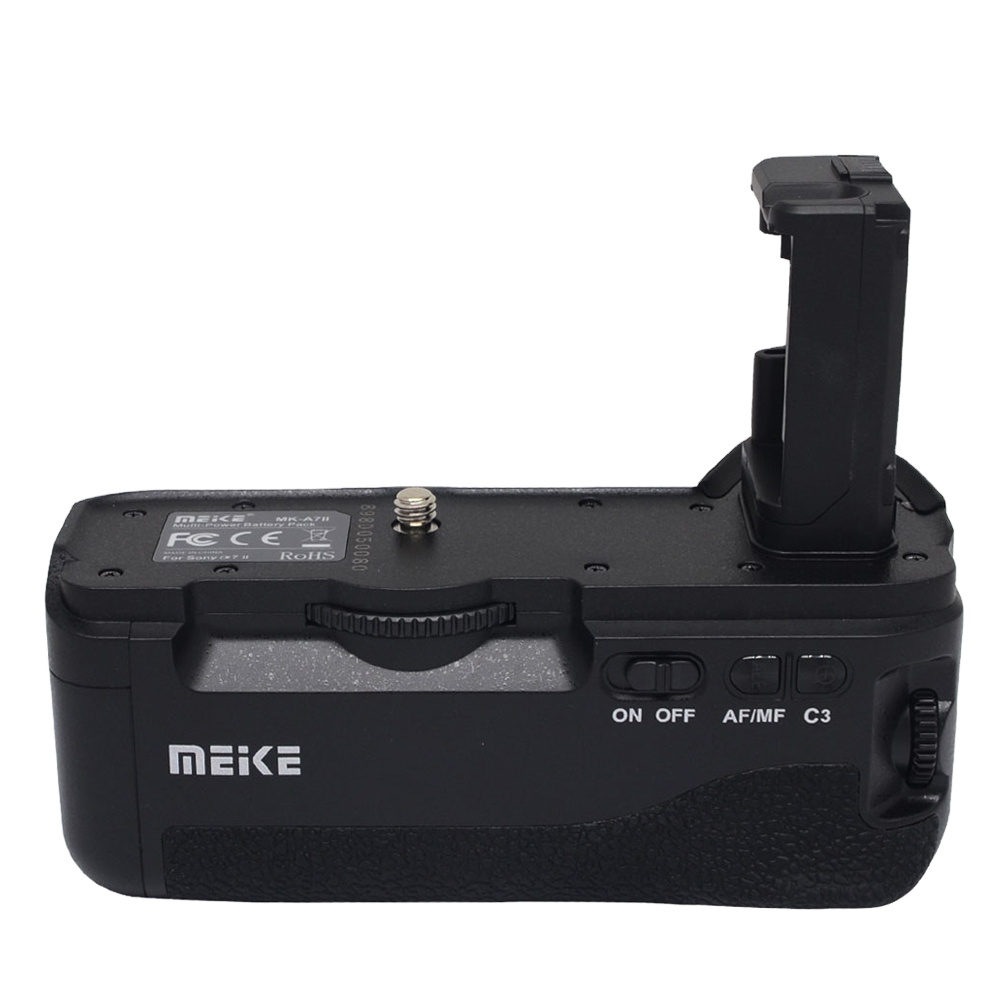 Meike MK-A7II Vertical Camera Battery Grip Double Battery life For Sony A7II A7RII A7SII Cameras
