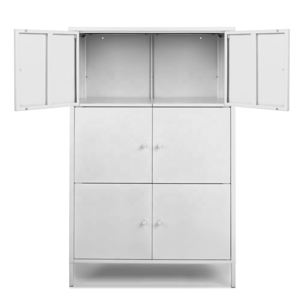 KD 6 Doors Locker Steel Staff Wardrobe Locker Cabinet