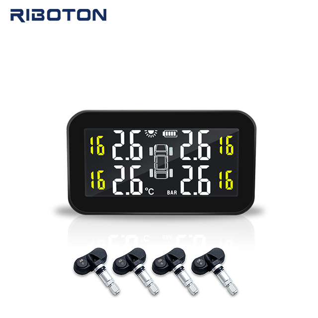 New Model Tire Pressure Monitoring System German imported Infineon chips solar charging Internal TPMS for car