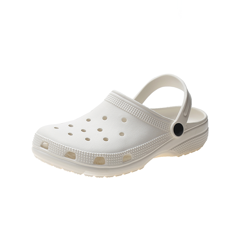 Wholesale Men'S Slippers Women Slipper Beach Slippers PVC Upper PVC Sole Sandalia Women's Sandals Vendor Hole Shoes