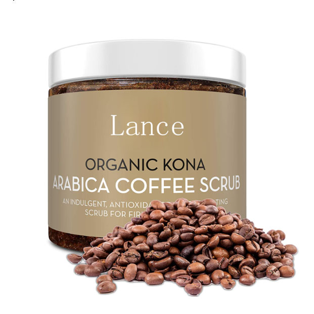 Arabica Coffee Body Scrub Exfoliator Reduce Stretch Marks Coffee Coconut Scrub For Cellulite