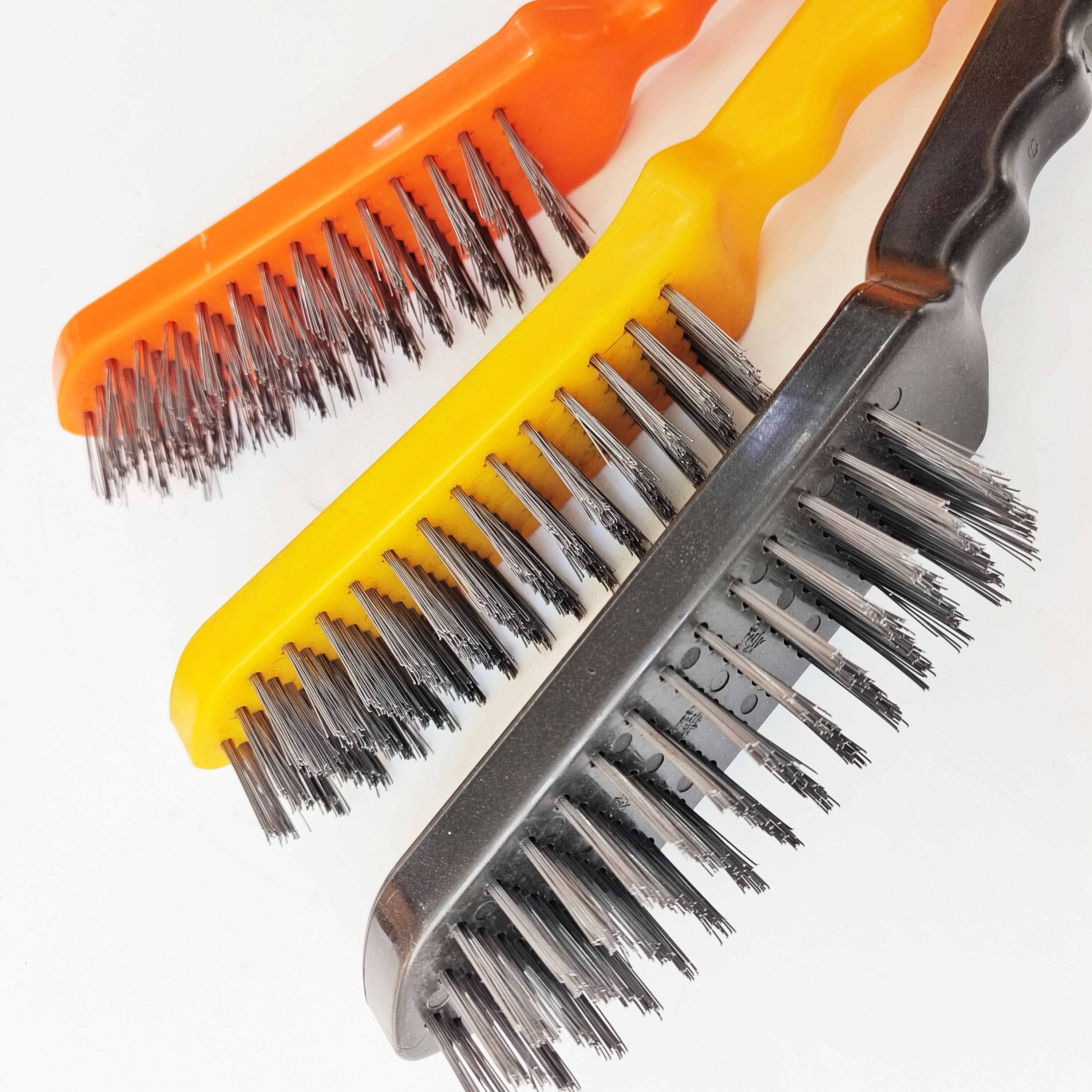Steel Wire Brush Long Handle Metal Wire Brush Wire Wheel Brush