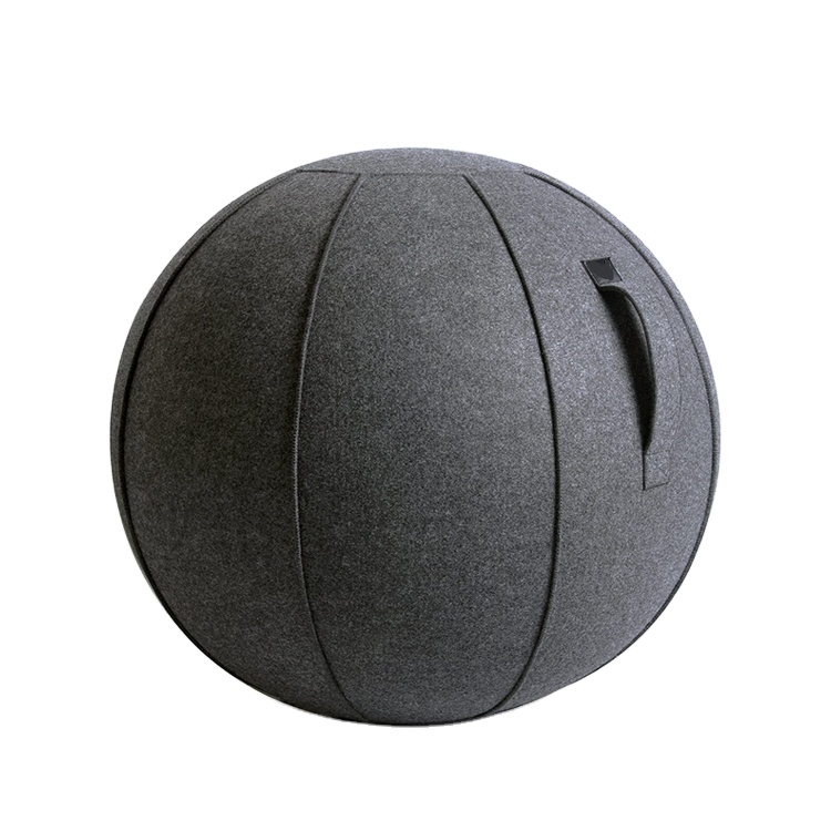 Sitting Ball Chair Lightweight Self-Standing Ergonomic Posture Activating Exercise Ball for Office, Dorm, and Home