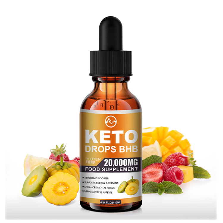 30 мл Keto капли продукты для потери веса чистый жир сжигание способствует худению Bhb Keto капли