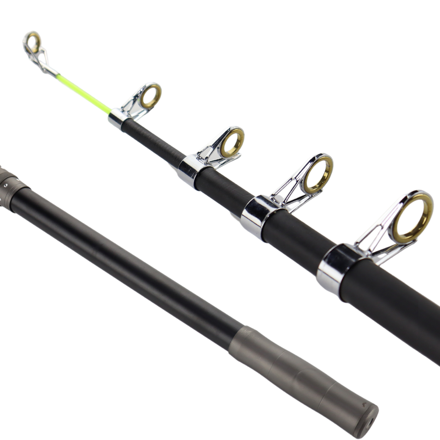 Hot Sale Cheap Practical Heavy Ceramics Glass Fiber Material Fishing Rod Saltwater