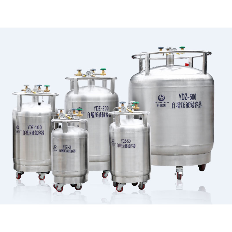 Inox 304 жидкий азот dewars серии самонадутого