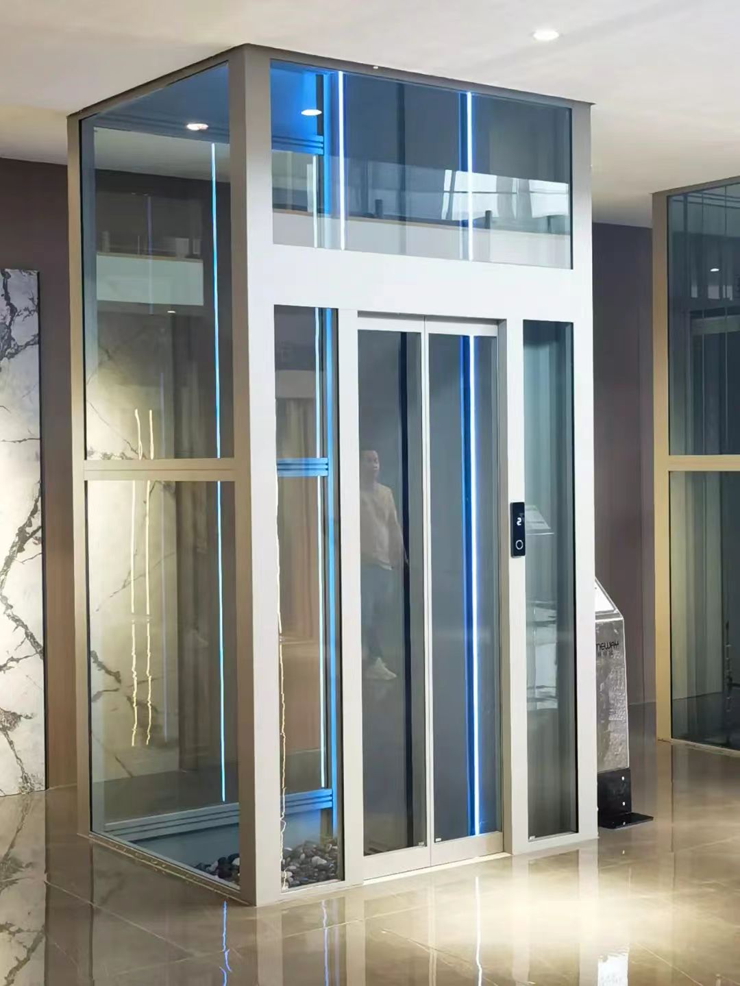 Guaranteed Quality Proper Price Luxury Exterior Home 8 Person Elevator