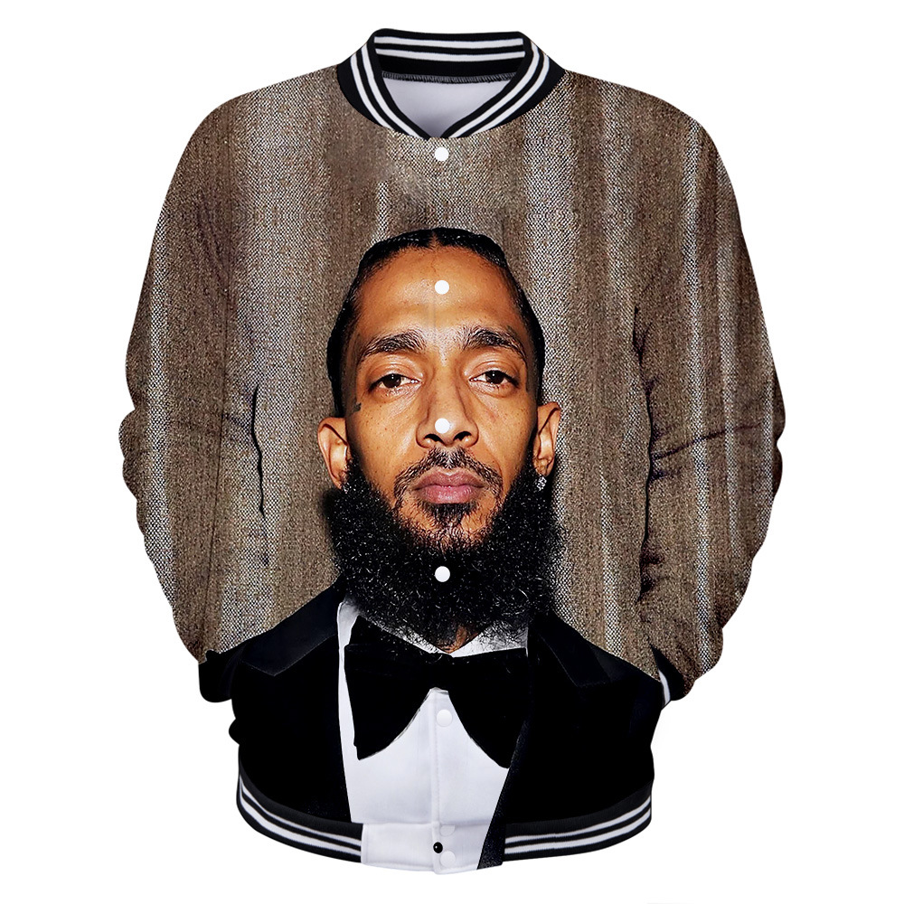 Хорошее качество легкая куртка для лета ночи Nipsey Hussle толстовки с 3D принтом Мужская куртка