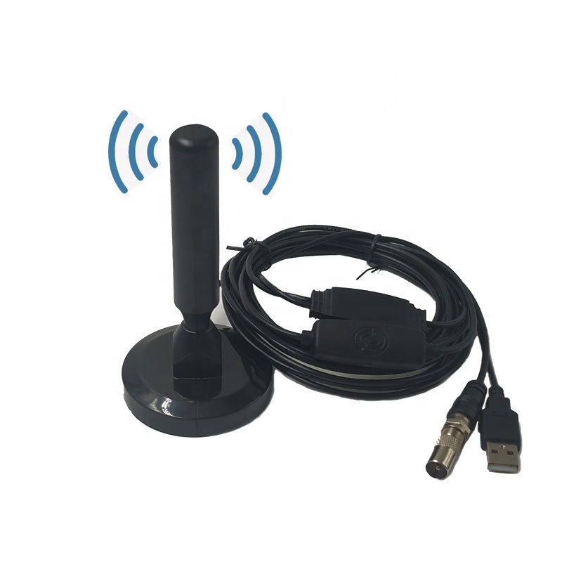 Комнатная портативная ТВ-антенна DVB T DVB66 для телевизора ATSC, ТВ-тюнер PCI/USB с магнитной основой