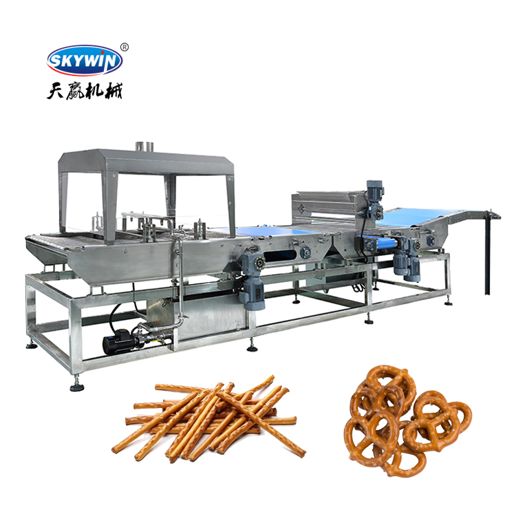 Automatic Alkaline Biscuit Production Line Soda Biscuit Machine Alkaline Pretzel Biscuit Machine