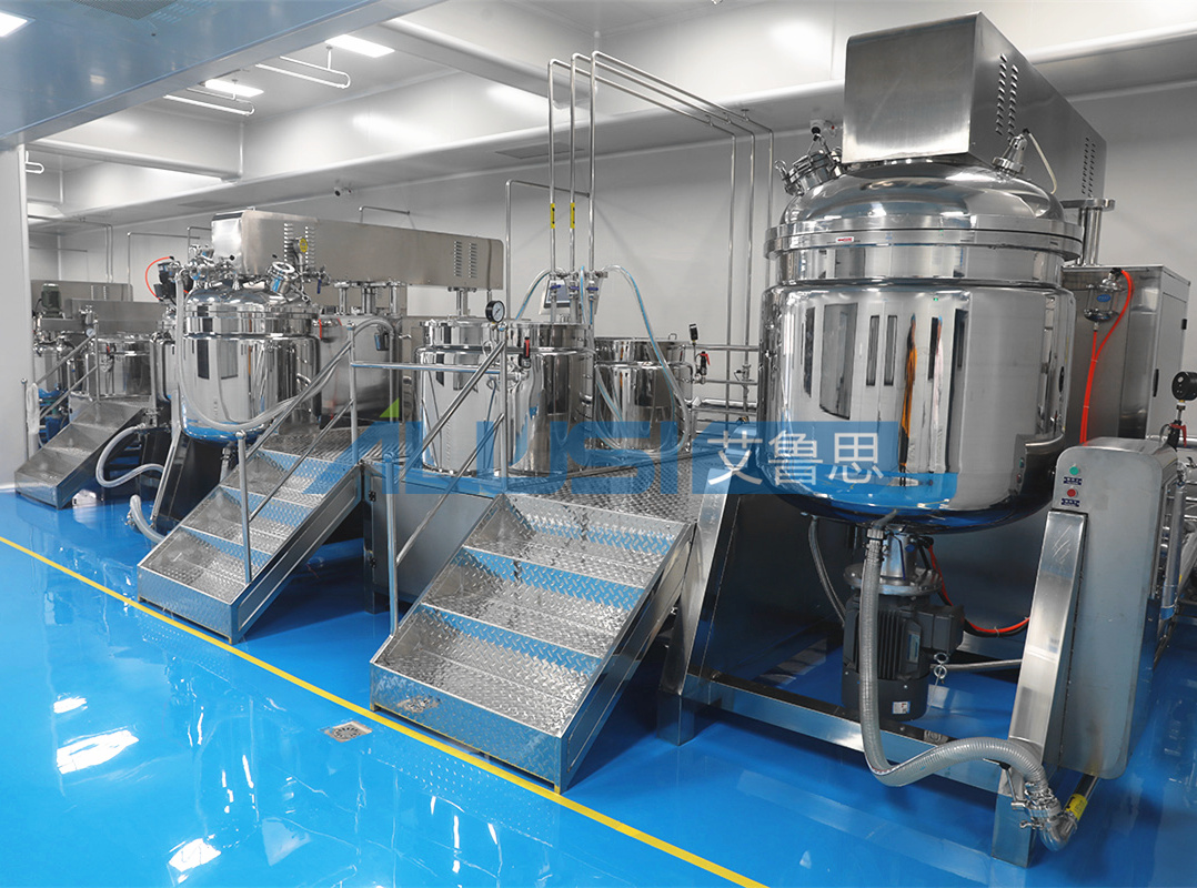 New design skin bleaching cream making machine/industrial machinery equipment/concrete mixer machine cosmetic mixing tank