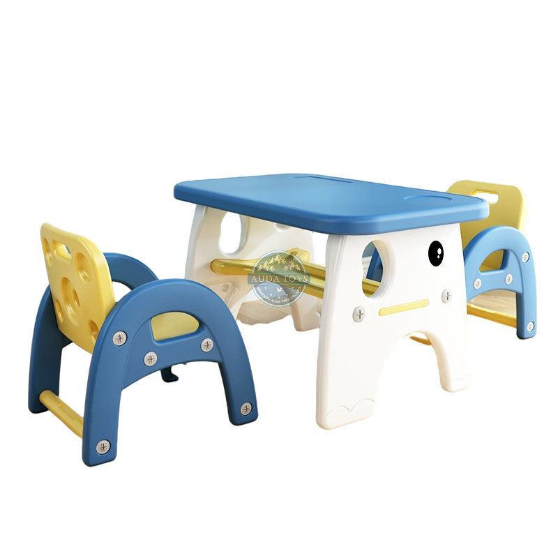 Audatoys A06101 2021 New Design Home Learning Kids Study Play Children Table and Chair