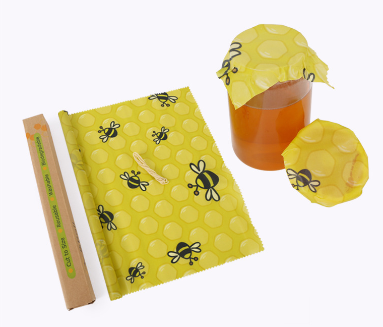 All Natural Biodegradable Custom Food Storage Organic Bees Wax Paper