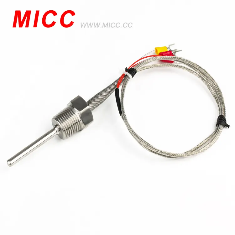 MICC Stainless Steel Probe K type Sensor High Temperature Thermocouple