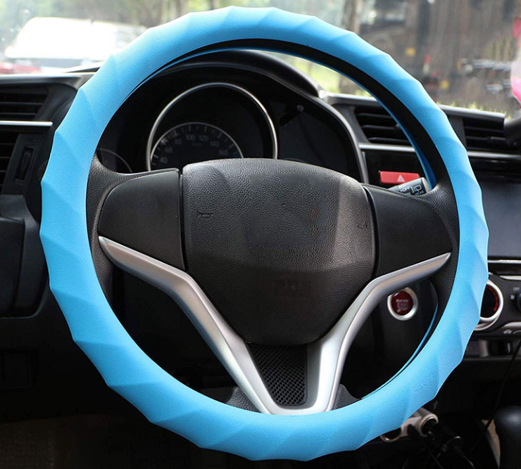 Нескользящий Силиконовый чехол на руль автомобиля, оптовая продажа, универсальные одноразовые чехлы на 4 спицы для самостоятельной сборки, 7-10 дней, высокое качество, 100 шт.