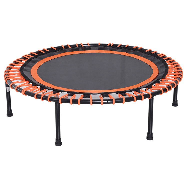 Маленький круглый батут 40 дюймов для аэробических упражнений Bungee Rebounder