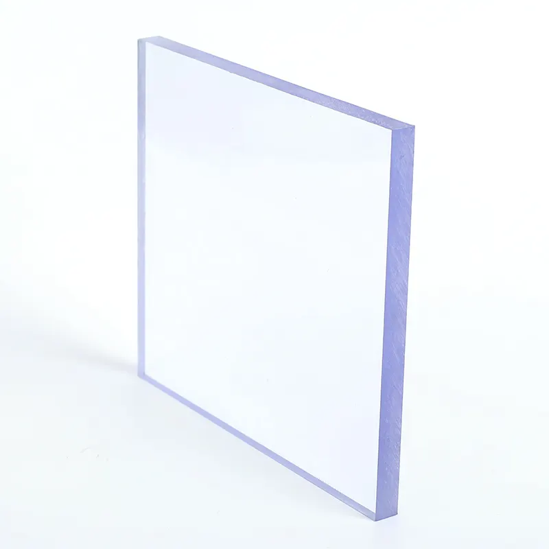 UV blocking solid polycarbonate sheet 1.5mm-5.9mm plastic polycarbonate roof sheet