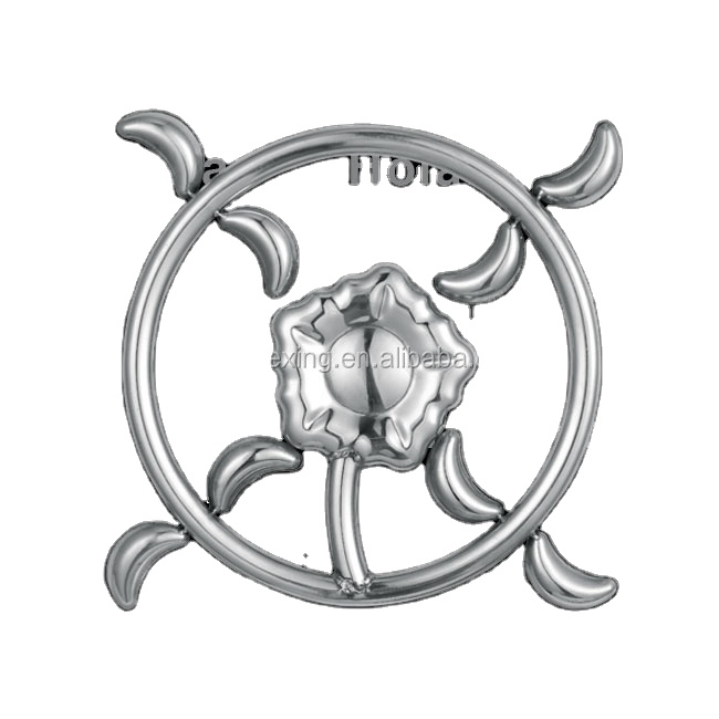 Decorative stainless steel railings flower