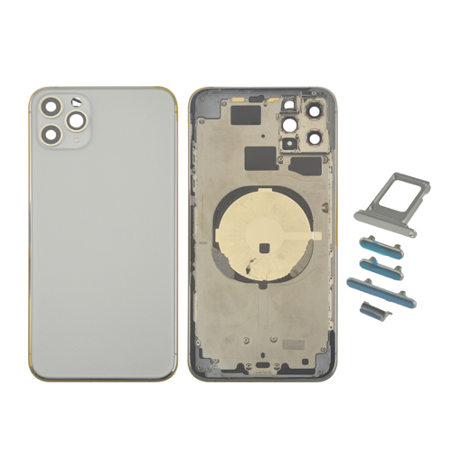 Новый продукт для iPhone 11 Pro Max задняя крышка корпус со средней рамкой боковые ключи лоток для карт