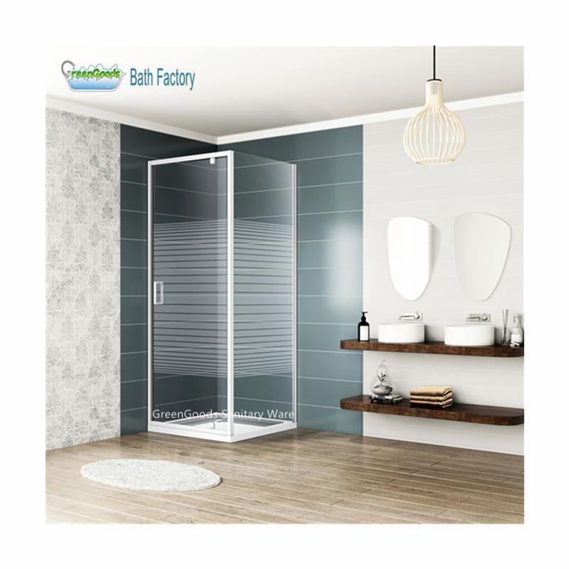Modern Complete Freestanding Bathroom Shower Room With Shower Tray
