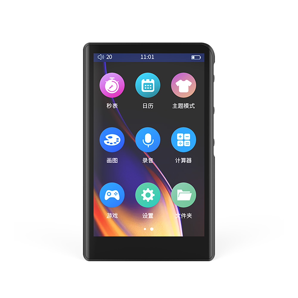 Newest Support Blue зуб MP3 Player с High Resolution и Full Touch Screen Built-в Speaker HiFi Lossless Sound player