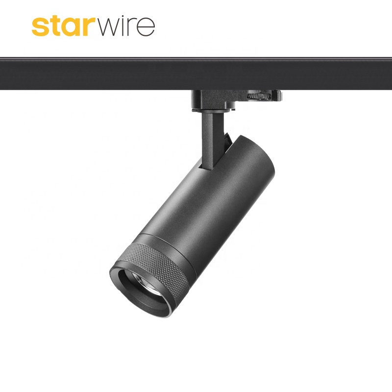 14W Zoomable Track Light Commercial Adjustable Focus LED Track Lighting For Fashion Store