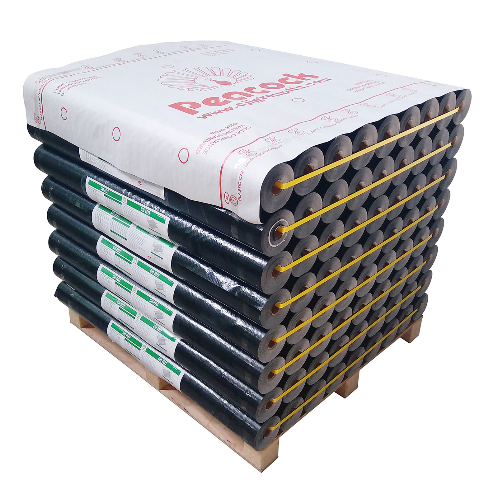 Custom print Waterproof roll membrane synthetic roofing underlayment U.S. local warehouse delivery