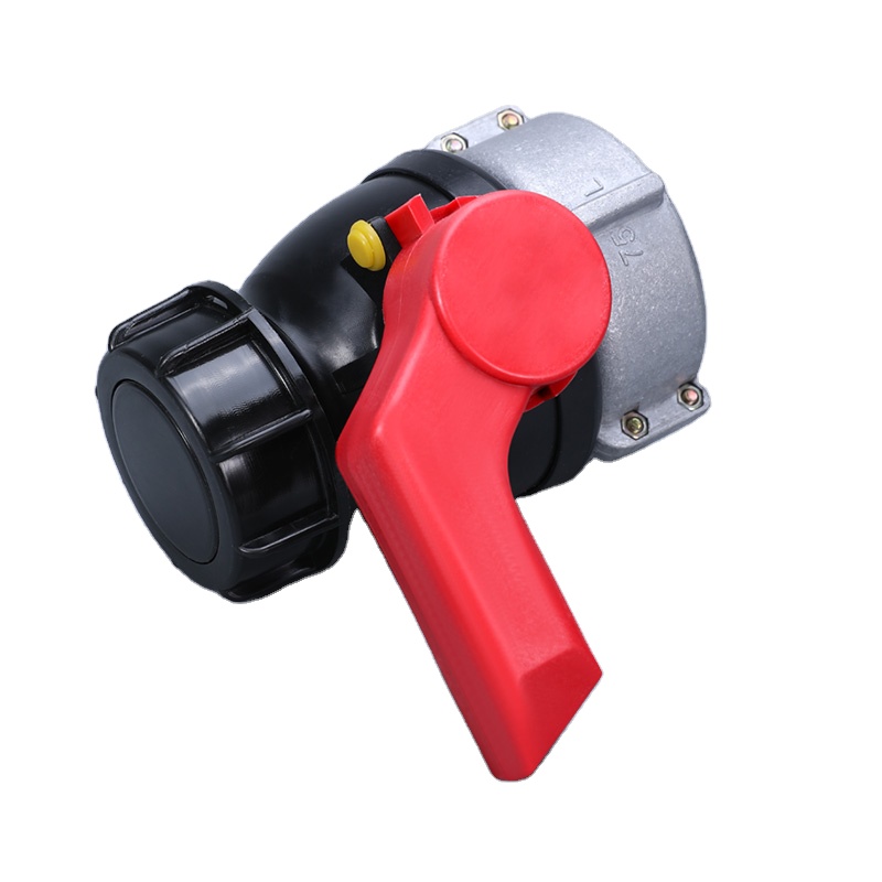 Factory IBC Tote Ball Valve New Design More Safety DN50*75MM
