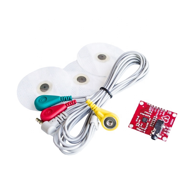 ЭКГ измерение AD8232 Пульс ЭКГ комплект совместим с Duinofun развития доска