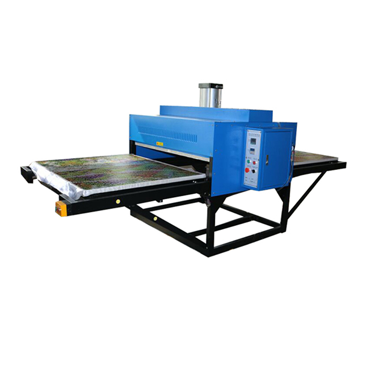 Sublimation Flatbed Heat Transfer Machine Fabric Heatpress Thermal Press Phone Shell Cloth 100x120cm Provided Pneumatic 800 200V