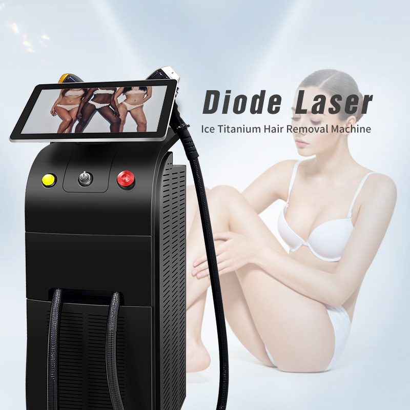 2022 Newest 4K Best Factory Price Diode Laser Ice Titanium Permanent Laser Hair Removal