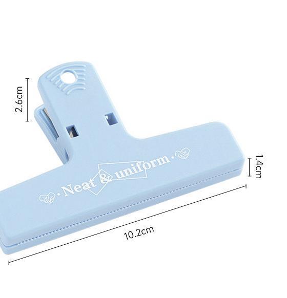 Colorful Magnetic Folders Strong Grip Paper Clips Homework Organizer Durable Craft Clamps Office Home Study Design