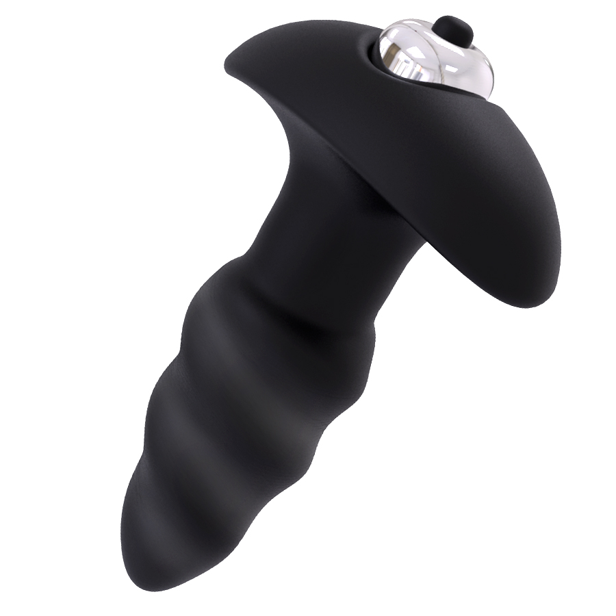 S-hande electric vibrating massager butt plug sex toys silicone anal plug anal vibrator for men