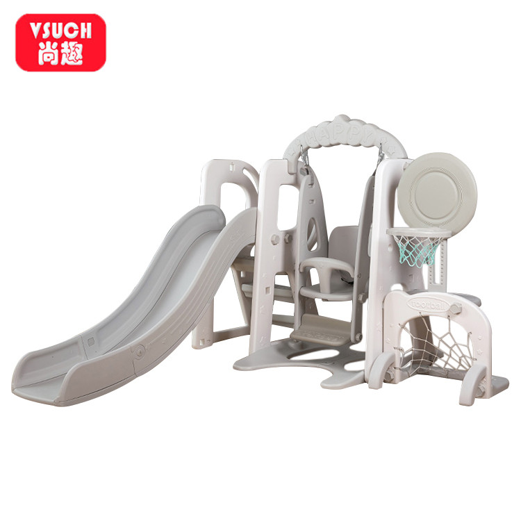 Multifunctional Swing Combination 5 In 1 Indoor Plastic Slide Children Slides