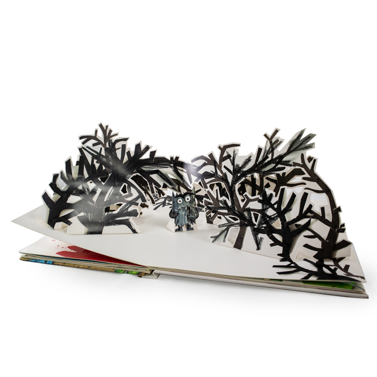 Красочный Рисунок детская книга услуги печати история 3D всплывающая книга печать