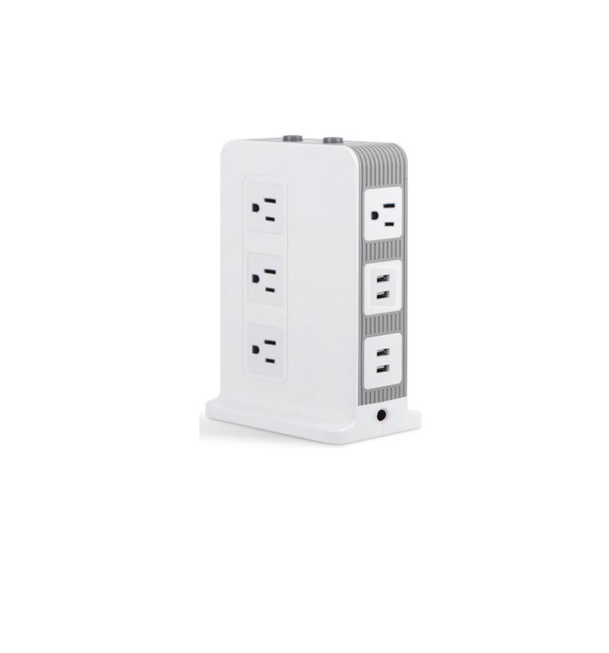 15 А, 10 розеток переменного тока, 4 Usb-порта, стабилизатор напряжения