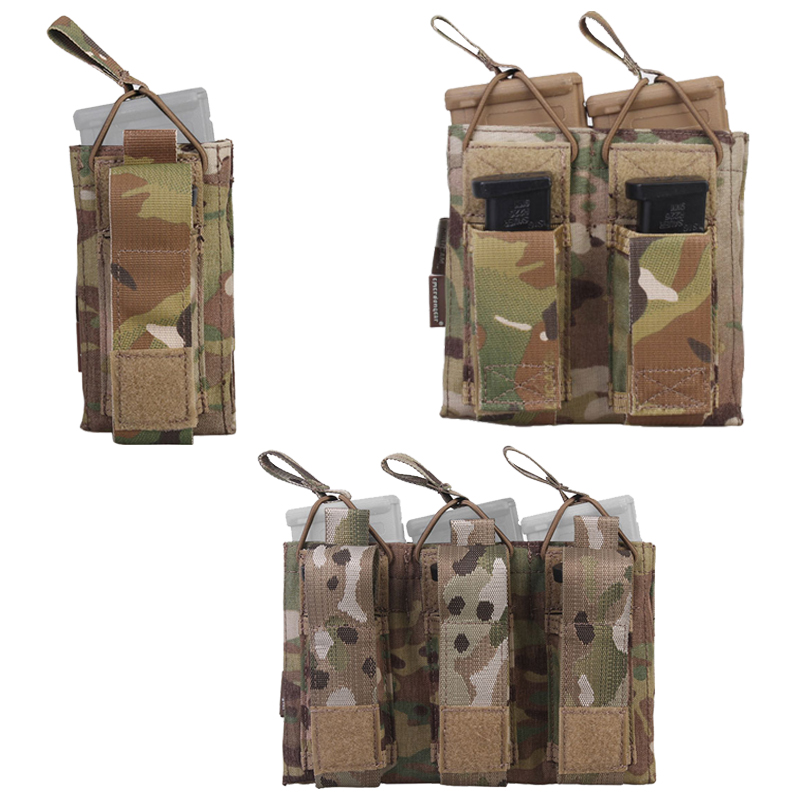 Emersongear Cordura M4 чехол для журнала военный тактический 5,56 мм одиночный чехол для пистолета и винтовки