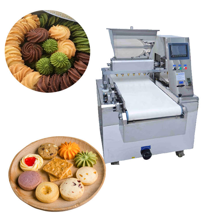 Cakes paste injected and cake filled machine biscuit and cookies machine