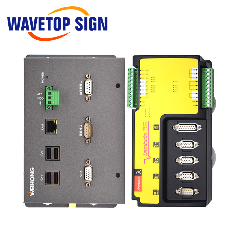 Wavetopsign числового программного управления 3 оси деревообрабатывающий станок контроллер + компьютер + программное обеспечение + 10,4 дюймов Промышленные ЖК-дисплей с сенсорным экраном