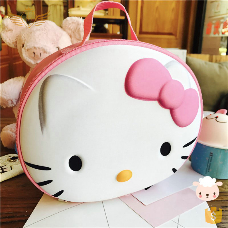 3D сумка из искусственной кожи Hello Kitty косметичка и косметичка Doraemon для продажи