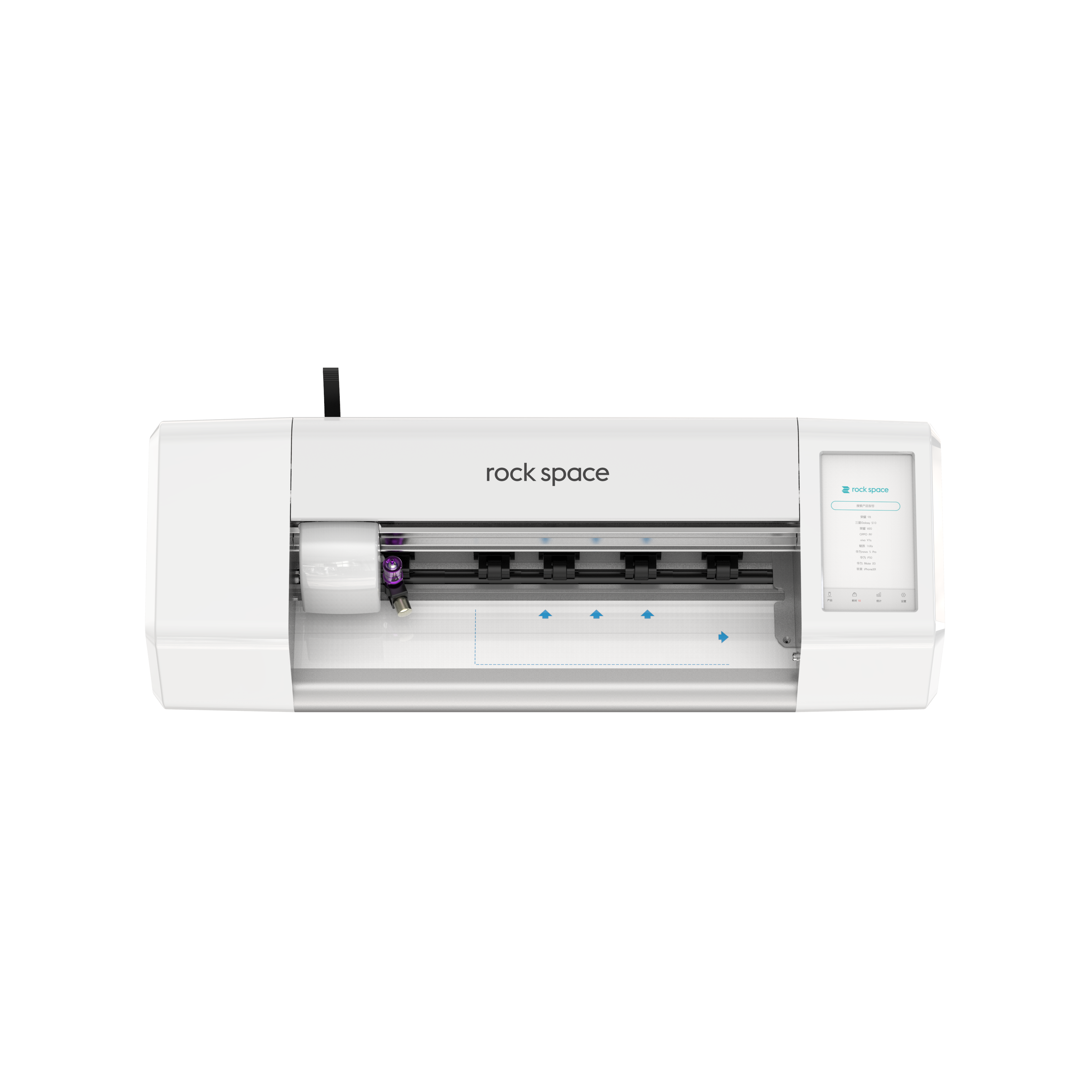 rock space zc1 max new arrival cut film machine cutting screen protector machine