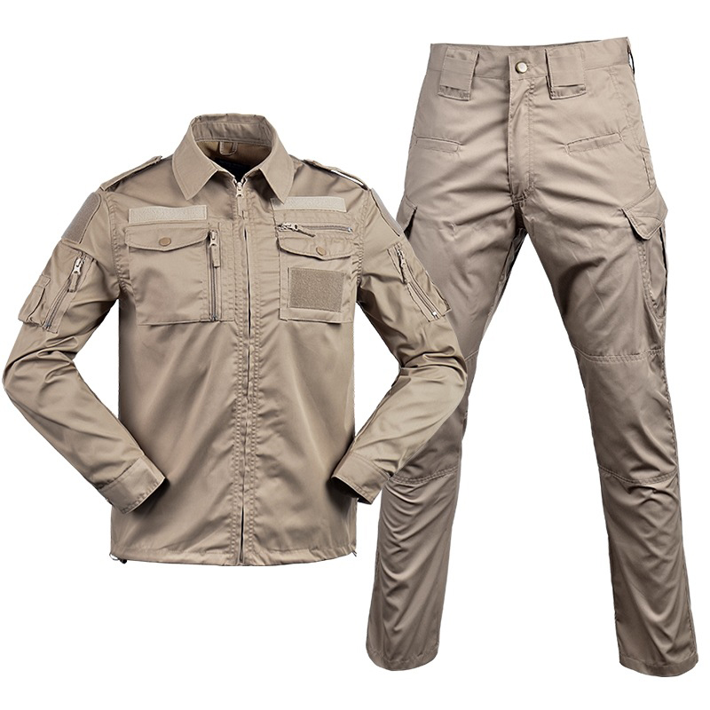 Wholesale Outdoor Men Tactical Camouflage Suit 728 All-Terrain Long Sleeve Camouflage Set Uniform