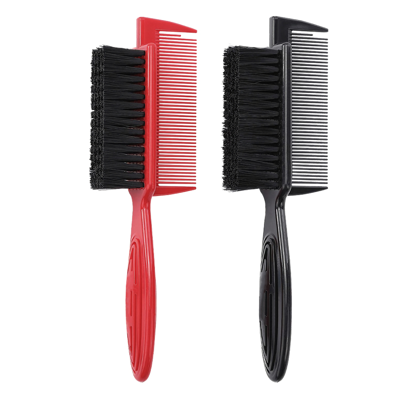Household shaving and shaving brushes for haircuts and broken hair, both sides can be cleaned with beard trimming brushes